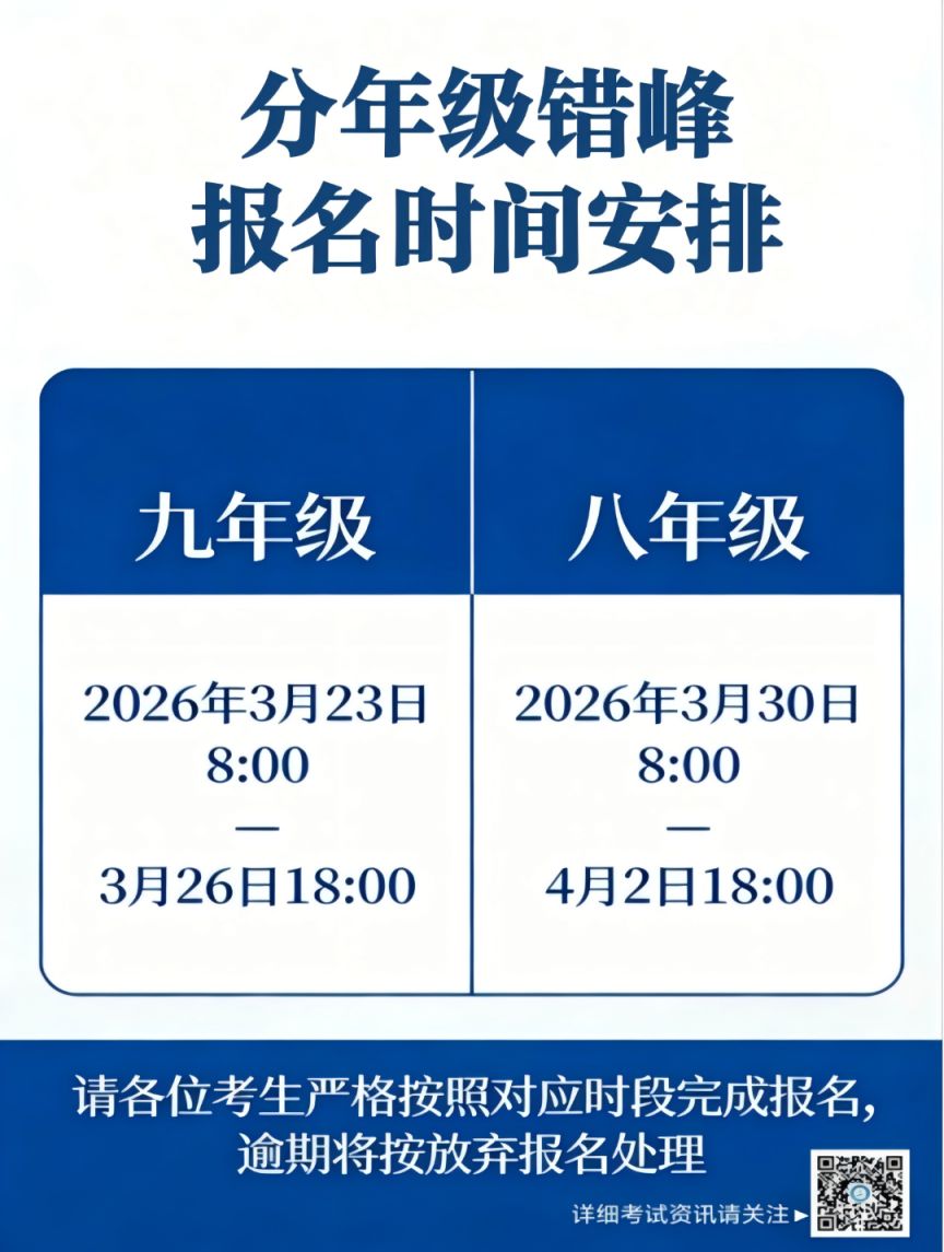 2026年商洛市中考报名指南（时间+条件+入口+流程）