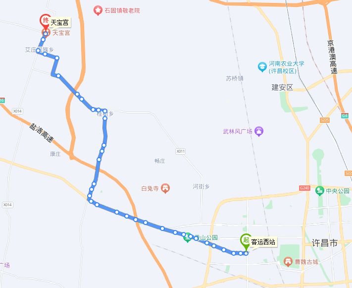 许昌j28公交车路线 发车时间 发车间隔- 许昌本地宝