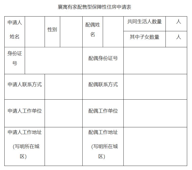 2026襄阳保租房襄寓有家申请指南（时间+地点+流程）