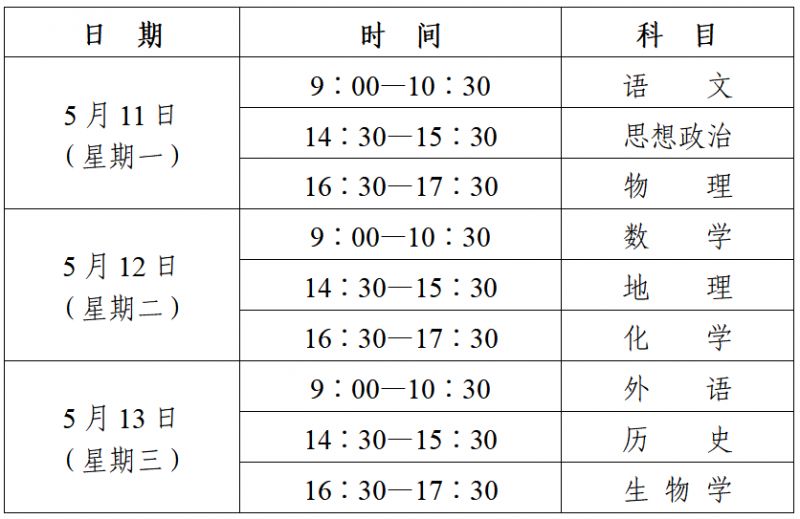 2026陕西高中学业水平合格性考试报名工作通知