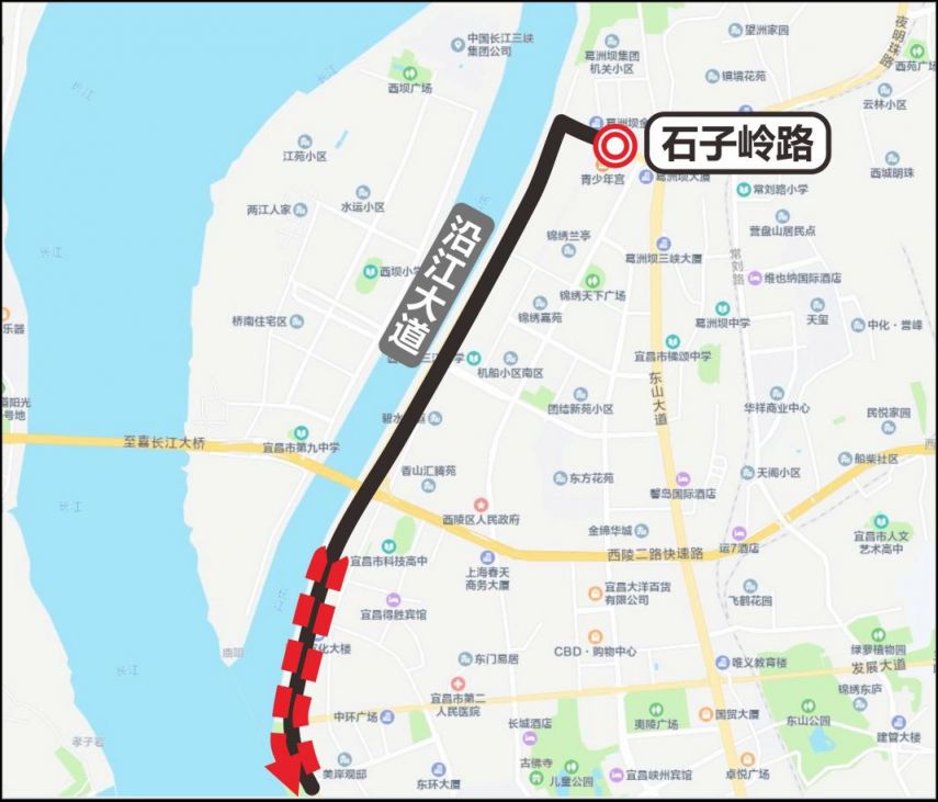 2025宜昌12月31日部分公交线路临时调整