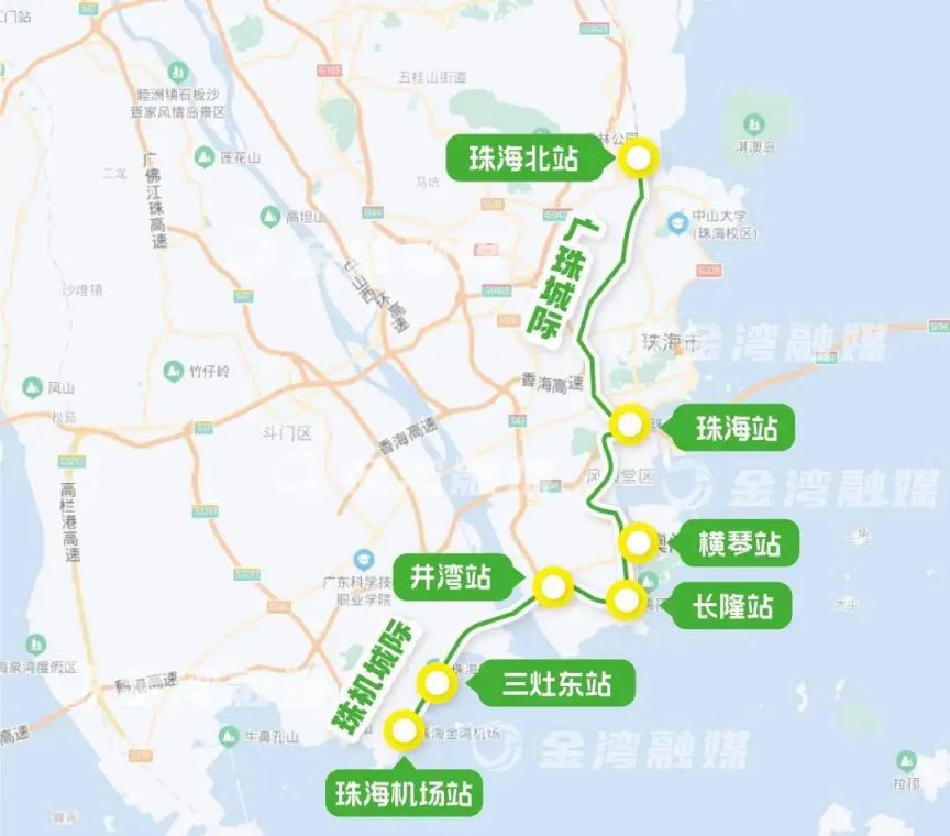 珠海三灶东站路线图 珠海三灶东站路线图 - 珠海本地宝