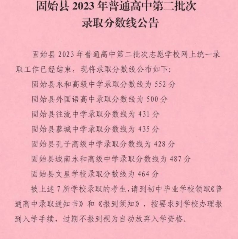 河南中考分数线2023年公布（持续更新）