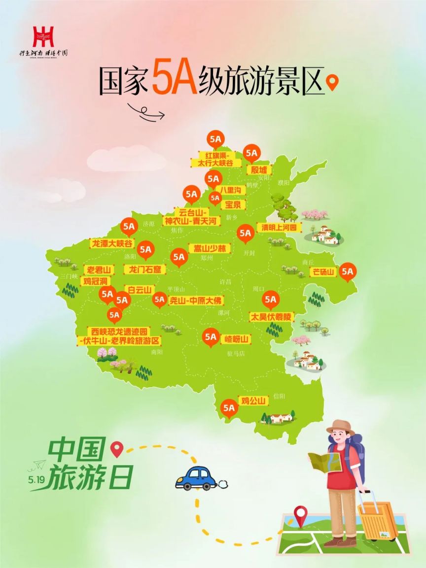 2025河南17处国家5A级旅游景区简介